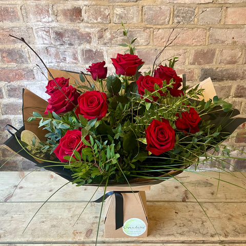 Twelve Red Rose Eco box