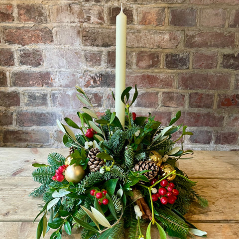 Christmas table centre